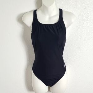Speedo Learn To Swim Pro LT Superpro One Piece Swimsuit, Black, Size Large, NWOT